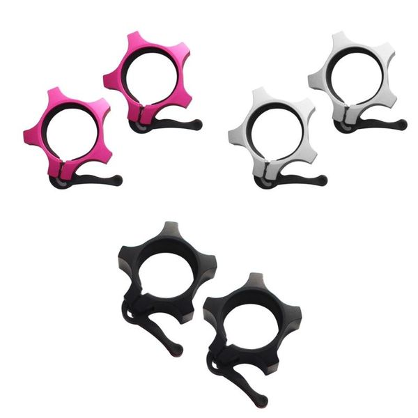

barbell buckle lock aluminum alloy collar clamp weightlifting bar u2jb accessories
