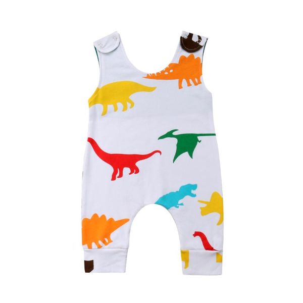 

jumpsuits born baby boys romper jumpsuit sleeveless cotton outfits sunsuit clothes casual cute girl boy 0-24m, Blue