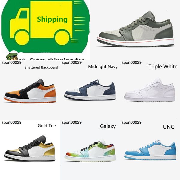 

k triple white 1 low mens emerald gold grey black cyber toe basketball shoes 1s men women trainers sports sneakers 5.5-11af5t