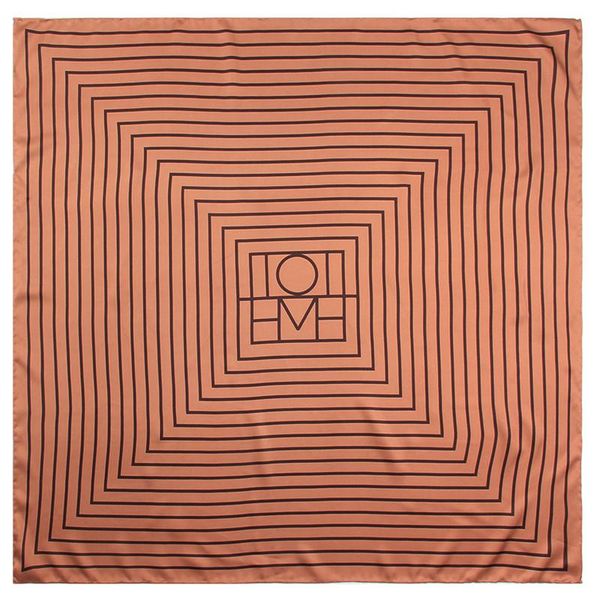 

manual hand rolled twill silk scarf women geometric print square scarves wraps echarpe curled foulards femme bandana hijabs 90cm, Blue;gray