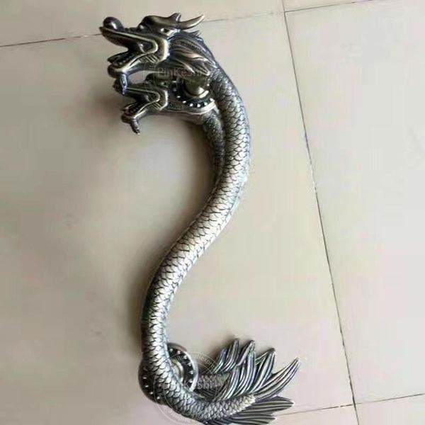

handles & pulls carved dragon antique wooden door pull handle , home or villa/el glass