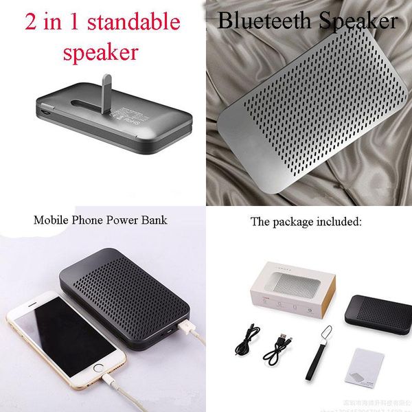 

mini speakers ghh wireless bluetooth speaker large capacity mobile phone portable battery power bank with tf hands-ce1566ts-ce1570ts