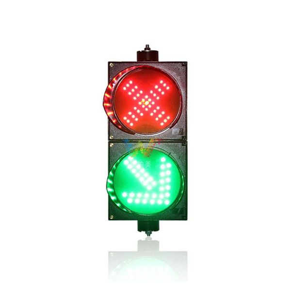

200mm red cross and green arrow led traffic signal light module