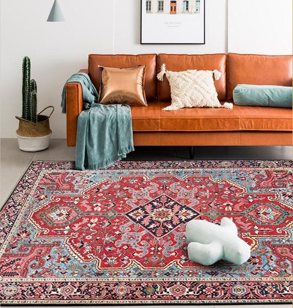 

nordic ethnic bohemian door mat bathroom floor non-slip decoration persian carpet rug balcony bath doormats tapis salon carpets