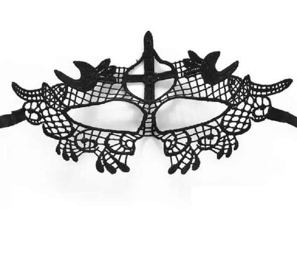 Bella pizzo Patch Halloween Masquerade Partito veneziano Mezza Faccia Maschera Donna Donna Signora Sexy Maschera per Natale