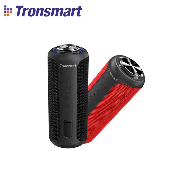

tronsmart t6 plus (upgraded edition) bluetooth 5.0 speaker 40w portable speaker ipx6 column with nfctf cardusb flash drive