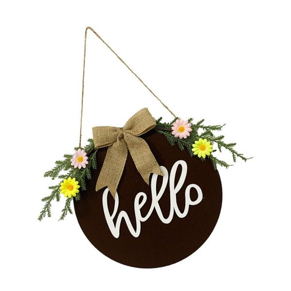 

1pc delicate greeting pendants welcome board decoration wall door board decor