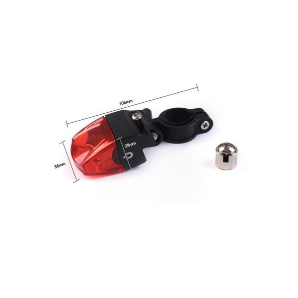 

bike lights light bicycle taillight rear tail safety warning cycling no need to charge electromagnetic induction lighting