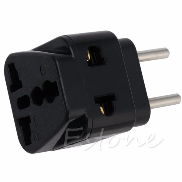 

smart power plugs 1pcs universal uk/us/eu/au to eu europe plug travel adapter splitter converter