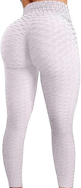 

shaping butt lifting fitness leggings athletic solid women girls high waist running yoga outfits ladies sports full pants 80cl# 03, White;red