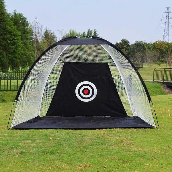 

golf training aids foldable indoor outdoor 2m*1.4m*1m practice net hitting cage garden grassland tent accessories