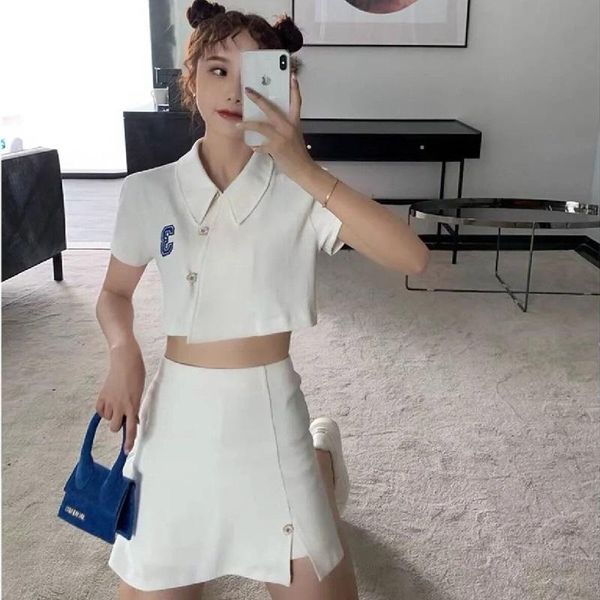 

skirts summer skirt fashion vintage casual high waist solid color a-line mini streetwear harajuku sweet kawaii women's suit, Black