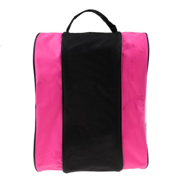 

inline skates bag, double shoulders, waterproof nylon bag carry ice skates, skateboarding