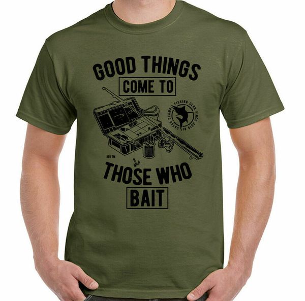 

fishing all things come to those who bait fishing fisherman funny man, White;black