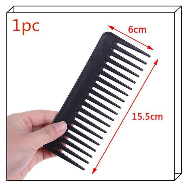 

combs tooth scalp massage comb hair styling tool 19 teeth wide durable heat-resistant large care tools brushes1, Silver