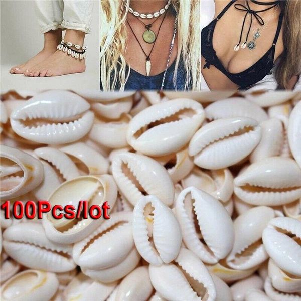 

novelty items 100pcs bulk cut sea shell cowrie cowry shells beach diy jewelry accessories decor