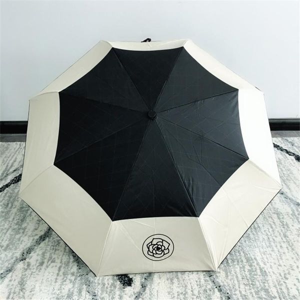 

umbrellas luxury brands wind resistant folding automatic umbrella rain women windproof for men black coating parasol
