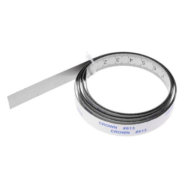 

professional hand tool sets r9uf stainless steel miter track tape measure self adhesive metric scale ruler 1m-3m for t-track router table sa