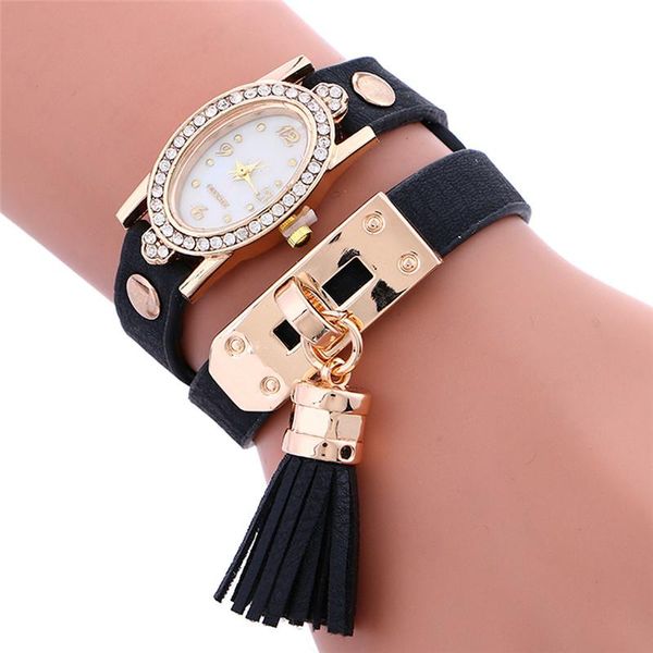 

wristwatches no.2 simplicity women bracelet watches chimes leather lady womens quartz dress wrist watch clock relogio feminino, Slivery;brown