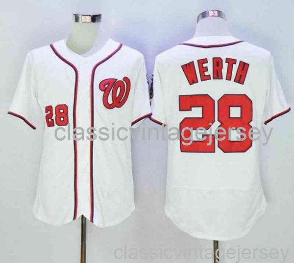 

embroidery jayson werth american baseball famous jersey stitched men women youth baseball jersey size xs-6xl, Black
