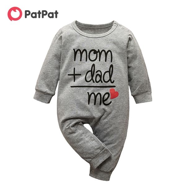 

autumn and winter baby boy girl letter print jumpsuit toddler one pieces jumpsuits 210528, Blue