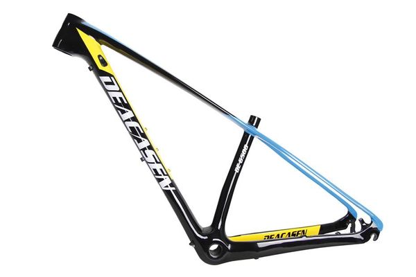 

bike frames 2021 carbon fibre cycle deacasen light weight 29er matte or glossy finished mountain frame mtb china chinese ra