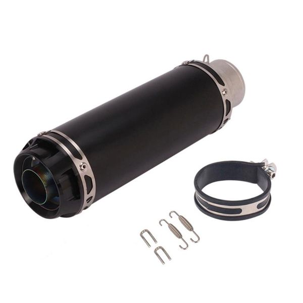 

motorcycle exhaust system 2.5" inlet 310mm length shell style pipe for cafe racer bagger bobber tracker choppers scooter