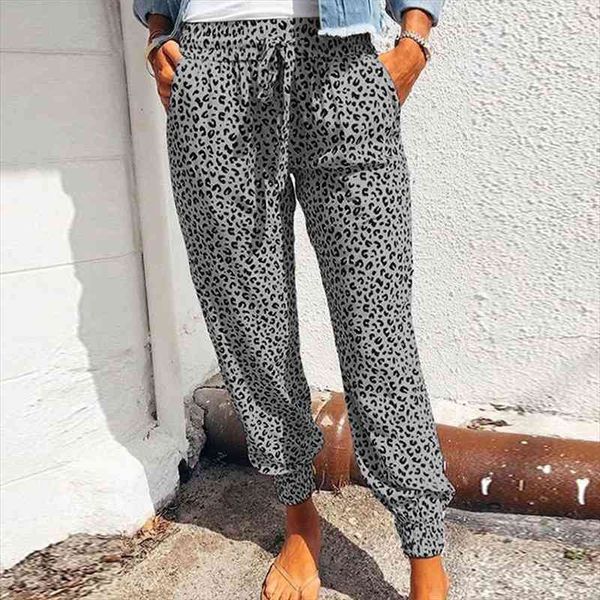 

summer long spring casual womens pant high waist pocket sweatpants trousers fashion vintage loose printed sports joggers, Black;white