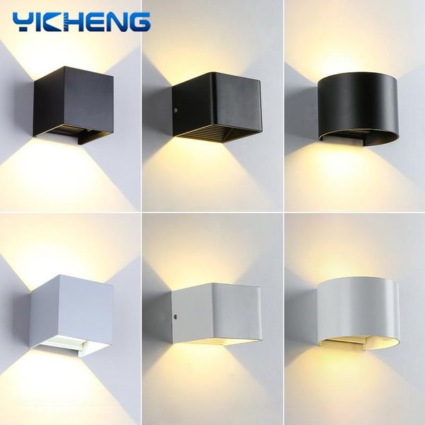 

other led lighting adjustable angle wall lamp outdoor ip65waterproof spotlight modern courtyard porch lights for decoration 85-265v