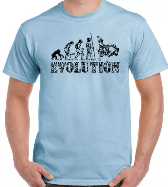 

judo mens t-shirt funny evolution of martial arts mma fight training, White;black
