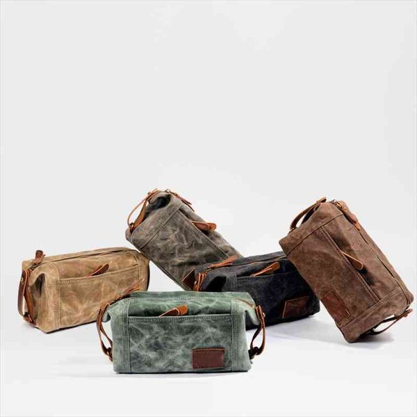 

canvas travel cosmetic bags men shaving dopp kit wash organizer make up case handbags