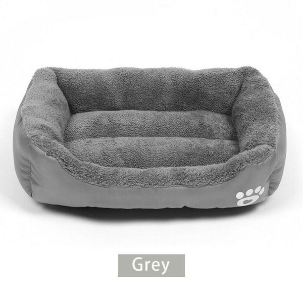 

s-xl pet sofa bed waterproof bottom soft wool warm cat large size house 4 colors kennels & pens