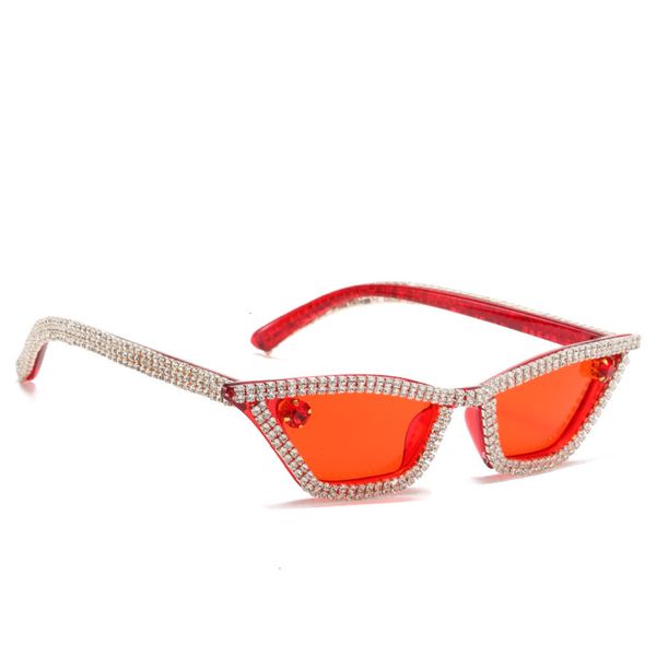 

highend accessories new arrivals fashion trendy bling diamond rhintone women sun glass shad sunglass, Black
