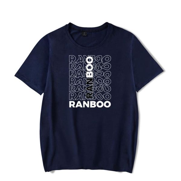

men's t-shirts ranboo merch t shirt men short sleeve women funny harajuku dream smp, White;black