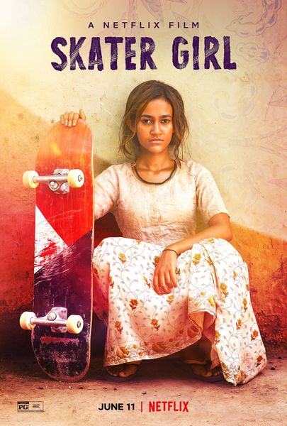 

skater girl poster 2021 movie art film print 01