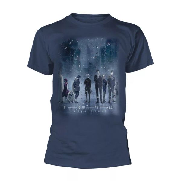 

tokyo ghoul frosty stance licensed men t-shirt, White;black