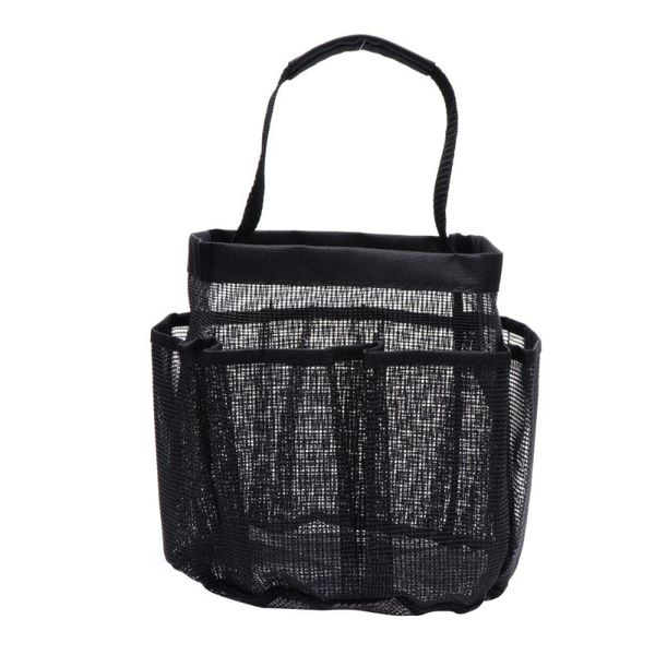 

storage bags 8 pockets oxford cloth mesh tote bag organizer durable bathroom pouch toilet washing for cosmetics toile