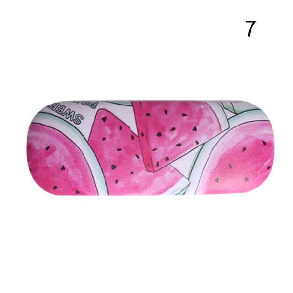 

sunglasses frames 2021 portable case candy color letter fruit pattern goggles glasses box dsa1, Silver