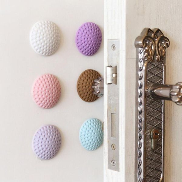 

door catches & closers 1pc pads silicone rubber ser self adhesive wall protectors bumpers anti-collision crash silent handle