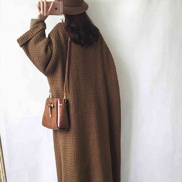 

spring autumn fashion batwing sleeve long cardigan women oversized loose solid color knitted sweaters clothes kpytomoa, White;black