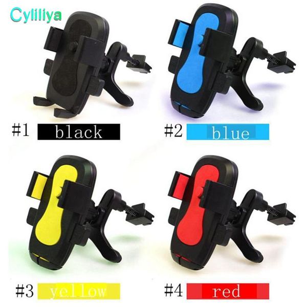 

cell phone mounts & holders universa rotating car air vent mount holder bracket for lotcell 60-95mm cellphone 30pcs/lot