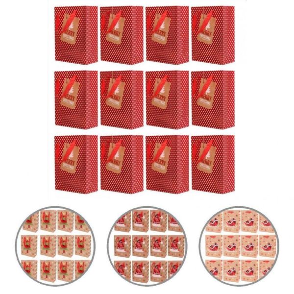 

gift wrap wide application 2 sizes assorted handheld santa clause goodie bag for shop