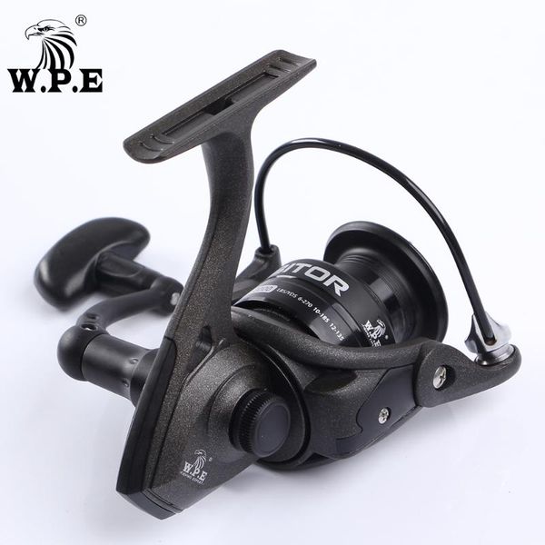 

baitcasting reels w.p.e ambitor spinning fishing reel 9+1 ball bearings 2000-5000 series 5.1:1 high speed left and right handle interchangea