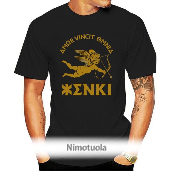 

men's t-shirts enki eye wear cherub greek brand logo t shirt(1), White;black