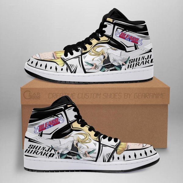 

bleach shinji hirako anime sneakers fan gift idea