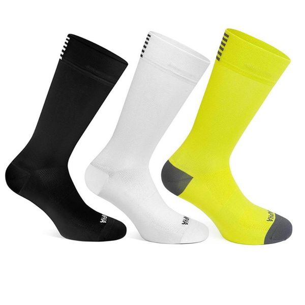 

sports socks compression men women cycling running breathable elastic sock and outdoor racing, Black