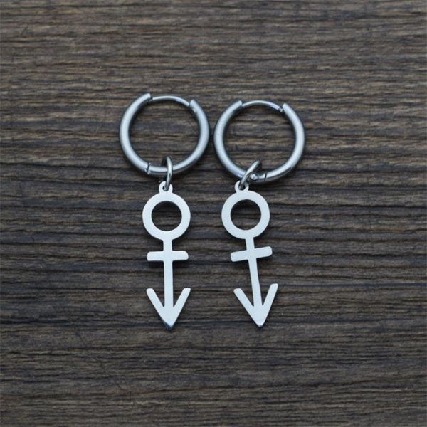 

dangle & chandelier 10 pair prince symbol earring woman jewelry, Silver