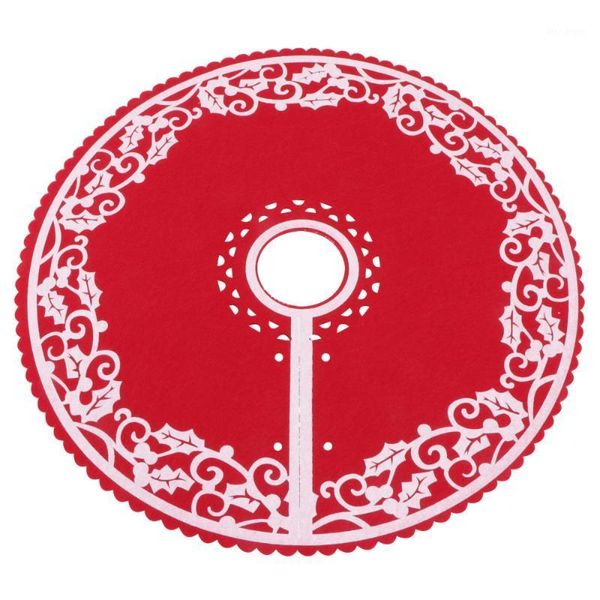 

christmas decorations 1pc 30cm creative tree skirt base decoration apron wrap