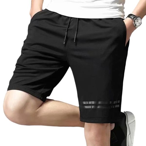 

summer casual shorts men print jogger breathable trousers man pants men's sportswear short sweatpants soft m-5xl, White;black