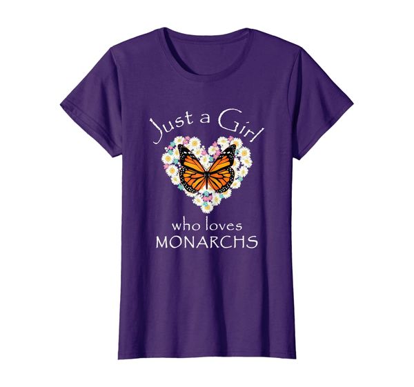 

Monarch Butterfly Just A Girl Who Loves Butterflies TShirt, Mainly pictures